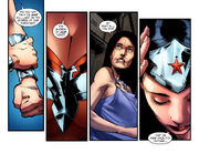 Diana suits up for the fight.