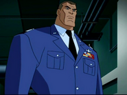 Adam Baldwin as the voice of Rick Flag in Justice League Unlimited.