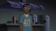 Taylor Parks as the voice of Victor Stone in Justice League: Gods and Monsters (2015)