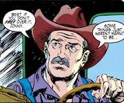 Sam Kent as he appears in the comics.