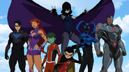 Team Member and Associates of Titans in DC Animated Movie Universe: New 52 (2017-2020)