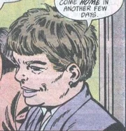Maisie Turpin as she appears in the comics.
