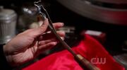 A bent chisel.
