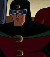 Corey Burton as the voice of Doctor Mid-Nite in Batman: The Brave and the Bold.