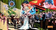 Lois and Clark's wedding