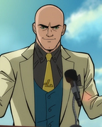 Zachary Quinto as the voice of Lex Luthor in Superman: Man of Tomorrow (2020)