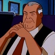 George Dzundza as the voice of Perry White in Superman: The Animated Series.