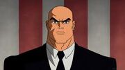 Clancy Brown as the voice of Lex Luthor in Superman/Batman: Public Enemies.