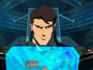 Nathan Fillion as the voice of Hal Jordan in Justice League: The Flashpoint Paradox.