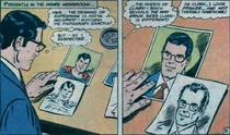 Clark discovers how others see him in Superman #330.