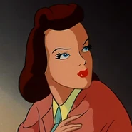Joan Alexander as the voice of Lois Lane in 1942 Max Fleischer Superman cartoon as well as The New Adventures of Superman series.
