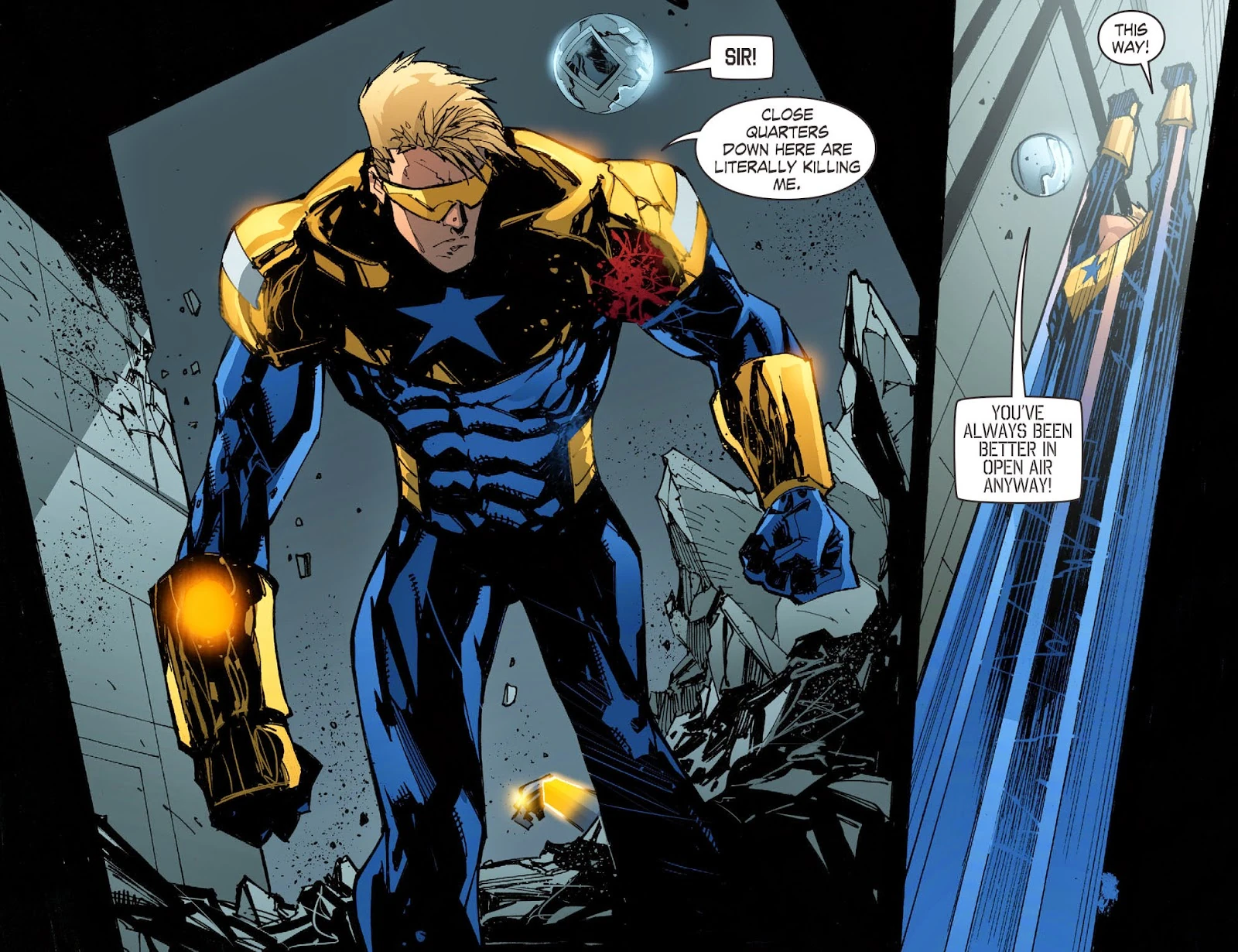 Booster Gold Smallville Psd Official Psds