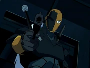 Wentworth Miller, later Fred Tatasciore as the voice of Deathstroke in Young Justice.