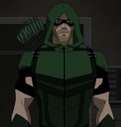 Matthew Mercer as Oliver Queen/Green Arrow in Freedom Fighters: The Ray (2018)
