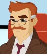 Tom Kenny as the voice of James Gordon in DC Superheo Girls