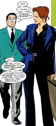 Simone D'Neige as she appears in the comics