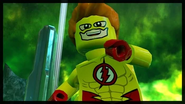 Sam Riegel as the voice of Bart Allen/Kid Flash in Lego Batman 3: Beyond Gotham