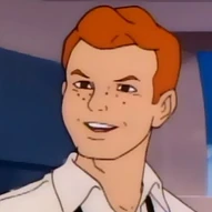 Mark Taylor as the voice of Jimmy Olsen in Superman (Ruby-Spears).