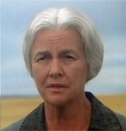 Phyllis Thaxter as Martha Kent in 1978's Superman film.