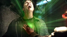 Bizarro absorbs green kryptonite