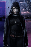 Teagan Croft as Rachel Roth/Raven in Titans (2018-2023).