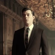 Jack Bannon as a young Alfred in Pennyworth.