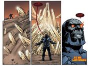Darkseid creates New Genesis.