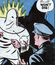 Brett Bryson/Ghost as he appears in the comics.