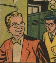 Johnny Carson as he appears in the comics.