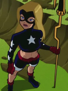 Hope Levy as the voice of Stargirl in Batman: Brave and the Bold.