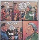 The Brownstone as it appears in the comics.