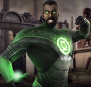 Phil LaMarr as the voice of John Stewart/Green Lantern in Injustice: Gods Among Us.