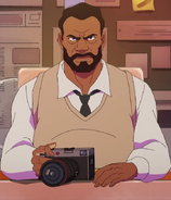 Darrell Brown as the voice of Perry White in My Adventures with Superman (2023-)