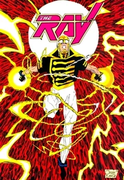 Ray Terrill/The Ray as he appears in the comics