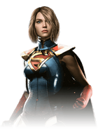 Laura Bailey voices Supergirl in Injustice 2 (2016)