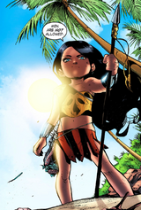 Diana as a child.