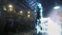 Gloria is destroyed by electroshock.