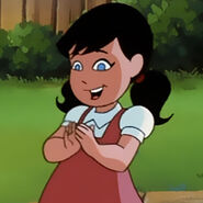 Aria Noelle Curzon as the voice of Lucy Lane in Superman: The Animated Series.