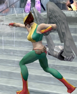 Colette Whitaker as the voice of Hawkgirl in Justice League Heroes.