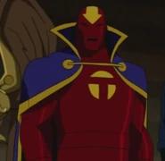Jeff Bennett as Red Tornado in Young Justice.