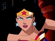 Susan Eisenberg as the voice of Wonder Woman in Justice League and Justice League Unlimited.