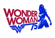 Wonder Woman75 logo