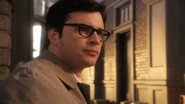 Clark wears his glasses in public in Prophecy