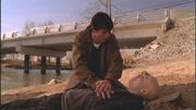 Clark pulls Lex out of the river and revives him.