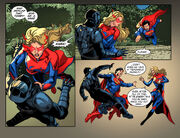 Kara interrogates an EarthGov soldier.