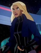 Kari Wuhrer as the voice of Dinah Lance/Black Canary in Justice League: Crisis on Two Earths.