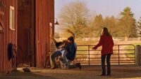 Clark saves his father