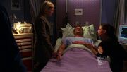 Lana with a comatose Jason.