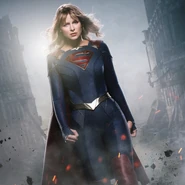 Melissa Benoist as Kara Zor-El/Kara Danvers/Supergirl in Supergirl and other Arrowverse shows (2015-2021)