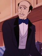 William Callaway and Andre Stojka as the voice of Alfred Pennyworth in Super Friends.